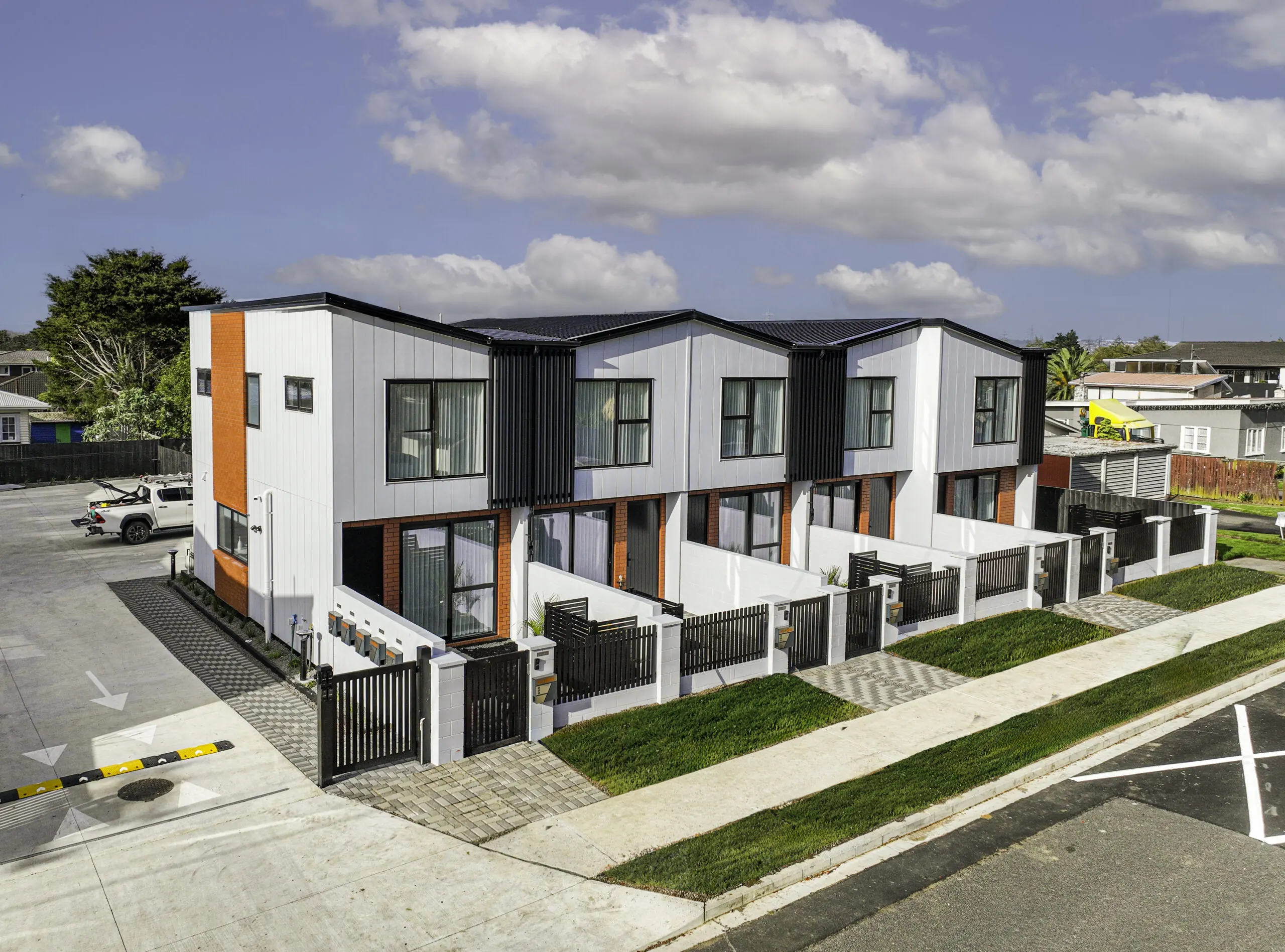 Third-party project reference photograph of Hutton Street – Development