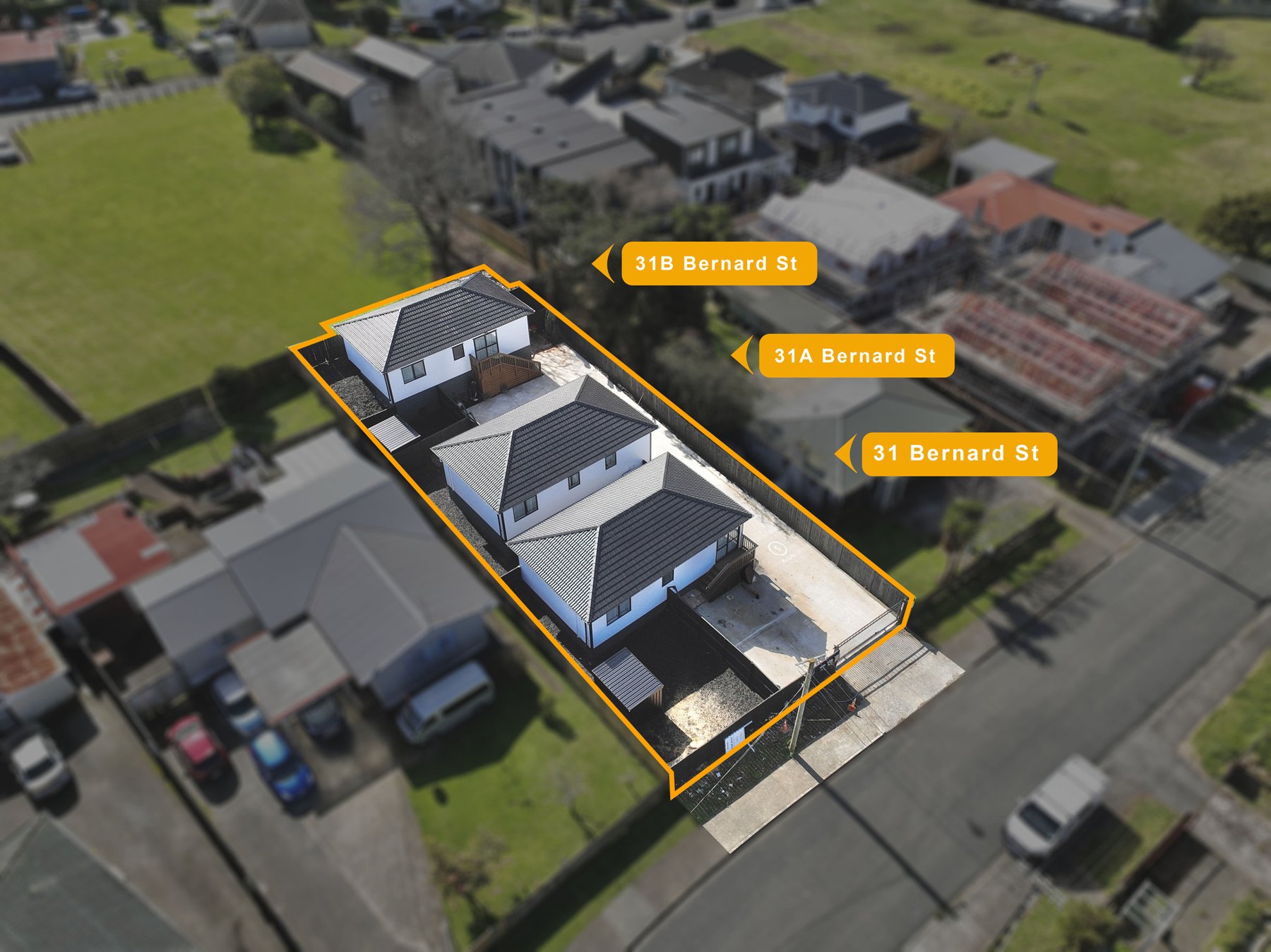 Published project reference photograph of 31 Bernard Street