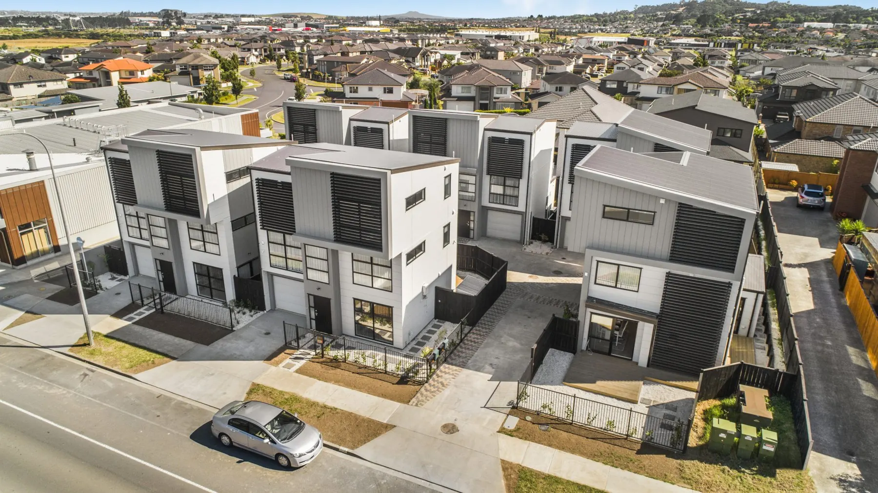 Published project reference photograph of Flat Bush School Road – Townhouse Development